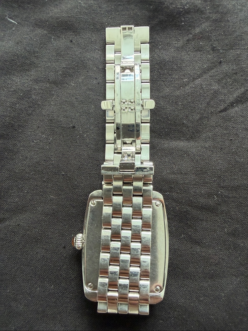 Diamond Accent Silver-Tone Women's Watch - White Dial - Picture 4 of 10